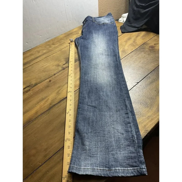 Wrangler Bootcut Blue Jeans Women's Size 11x32 09MWZAH - Picture 9 of 9